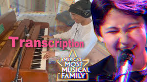 Justin Lee Schultz ‘Finesse’ Piano Solo Transcription (America’s most  talented family)