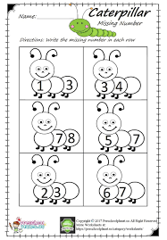 Missing Number Worksheet Pdf Preschool Math Worksheets Kindergarten Math Numbers Numbers Preschool