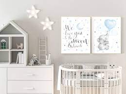 Maybe you would like to learn more about one of these? Nursery Decor Boy Elephant Nursery Wall Art Elephant Baby Etsy