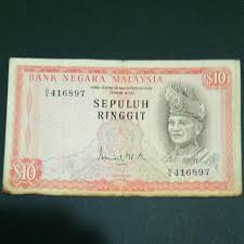 Yang ringgit malaysia adalah mata uang dalam malaysia (saya, mys). Bnm Old 10 Ringgit Banknote Currency Money Wang Kertas Lama Duit Antiques Currency On Carousell