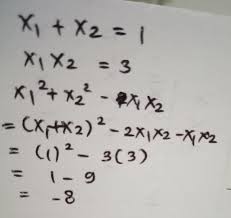 Memahami rumus persamaan kuadrat dalam ilmu matematika. Persamaan Kuadrat X1 X2 Cara Golden