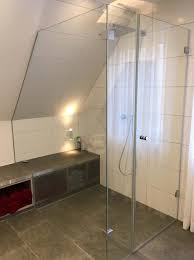 Heimwohl Badezimmer Badezimmer Dachschrage Ebenerdige Dusche Dusche