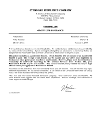 The standard is a marketing name for stancorp financial group, inc. Standard Insurance Company Certificate Group Life Insurance A Stock Life Insurance Company