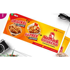 Banner spanduk toko jual pakan burung dan ayam cdr. Cetak Spanduk Banner Usaha Fried Chicken Ayam Geprek Murah Shopee Indonesia