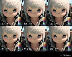 Sora Haruno Blog Entry `ララフェルキャラメイク・デューンフォーク瞳の色比較(青系)` | FINAL FANTASY XIV,  The Lodestone