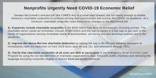 Action Alert Insist That Charitable Nonprofits Are Included In The Next Coronavirus Stimulus Bill Common Good Vermont