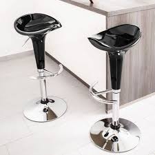 Filter benches dining chairs sofas stools ottomans, pouffes and beanbags occasional chairs ottomans & footstools pouffes, beanbags & floor cushions. 2 Bar Stools Peter Made Of Plastic Breakfast Bar Stools Kitchen Stools Kitchen Bar Stools Black