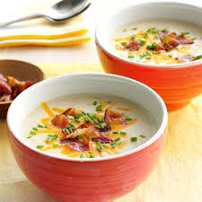Slow Cooked Loaded Potato Soup Recipe Recipes Grandmas Recipes Loaded Potato Soup