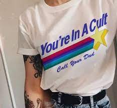 Check spelling or type a new query. T Shirt You Re In A Cult Call Your Dad Know Your Meme