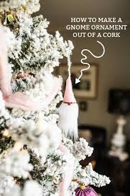 Xmas diy cork ornaments snowman images free. Gnome Ornaments C R A F T