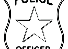 Color in this picture of police officer badge and share it with others today! Police Badge Paintings Search Result At Paintingvalley Com