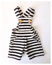 Black And White Striped Overalls Shorts Shortalls Black And White Stripe Shortalls Made By Thelittlespoons Shortalls Kids Styles Blue Denim