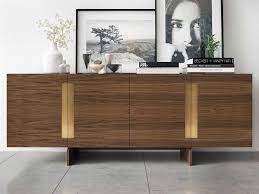 Modloft Brixton Walnut Buffet Dining Room Sideboard Modern Contemporary Sideboard Sideboard Decor Dining Room