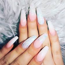 Pick an intense pink and also a brilliant orange for an ombre nail design. 120 Best Coffin Nails Ideas That Suit Everyone