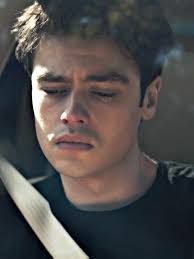 Marcus Reading The Poem in The Car