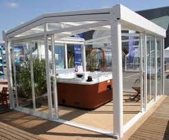 Your hot tub could make for a great conversation piece during the winter season too, what with it being a nice place for people to congregate around. Awesome Hot Tub Enclosures Ideas That Inspiring At 2021 Iwtc