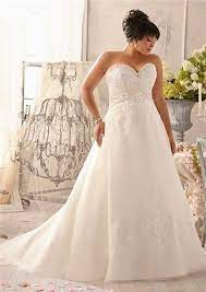 A Line Sweetheart Empire Waist Corset Back Organza Lace Crystal Plus Size Wedding Dress Wedding Dress Organza Wedding Dress Styles Plus Size Wedding Gowns