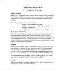Business Loan Proposal Template Best Of Construction Executive Summary Template In 2020 Business Proposal Template Business Proposal Format Writing A Business Proposal