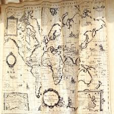 World Map Curtain Curtains Modern Shower Curtains Shower Curtain