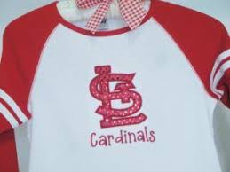 Flashy Embroidered Cardinals Shirt For Kids Or Adults Cardinals Shirts Spirit Wear Fan Shirts