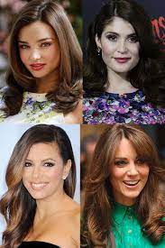 You have wavy brown hair, beautiful green eyes, and vanilla skin. Brunette Celebrities Celebs With Brown Hair
