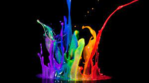 Painting Wallpaper Colorful Wallpaper Rainbow Paint