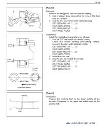 toyota 7 fbmf16 50 electric forklift trucks set of pdf manuals