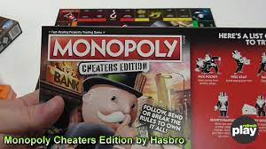 Monopoly Cheaters Edition Board Game Unboxing First Look Youtube