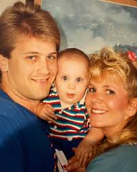 Happy 35th anniversary, @kerry.mcclintock! We were young & started as two  (2), and around our 1st anniversary we found out we were going to have  Mike, then within 10 years we had