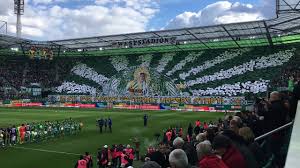 International » champions league qualification. Rapid Wien Choreo Derby Block West Weststadion Youtube