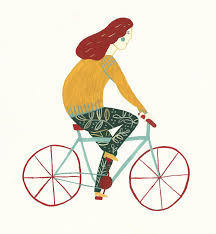 How to draw an animated bicycle. Josefina Schargorodsky Bike Illustration Animation Artwork Bicycle Illustration