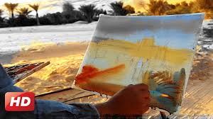 Большие данные синий фон задачи. How To Make Watercolor Painting Ideas Landscape Painting Abu Dhabi Art Hub Youtube
