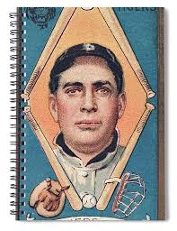 Edgar Summers 1911 Gold Borders T205 Spiral Notebook by Bright Bros