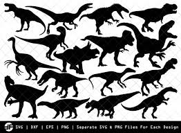 Download Dinosaur Svg Animal Svg Silhouette Bundle Svg Cut File Etc Craft Marketplace