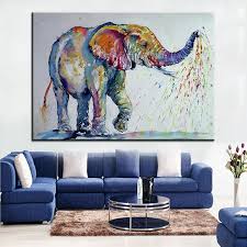 Cheap Decorative Pictures Buy Quality Picture For Living Room Directly From China Elephant Wall Painting Large Paintings Living Room Small Canvas Art Painting