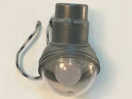 The type of object you'd find in a factory or warehouse. Industrial Glass And Iron Sconce Tokyostory