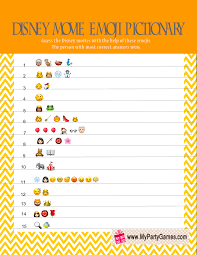 The folks at pixar are widely known as some of the world's best storytellers and animators. Free Printable Disney Movie Emoji Pictionary Quiz