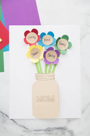 Then we've got something really cool for you. Mother S Day Flower Card With Free Printable The Best Ideas For Kids