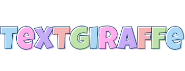 This is the largest web platform for textgiraffe. Textgiraffe Logo Name Logo Generator Candy Pastel Lager Bowling Pin Premium Style