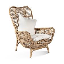 Ibolili Round Back Rattan Patio Chair Patio Chairs Rattan Chair Living Room Wicker Chairs