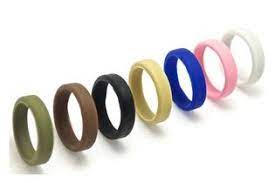 Flexible Wedding Bands For Mechanics Construction Workers People In The Medical Field Fitness Elect Rubber Wedding Band Wedding Bands Hair Jewelry Wedding