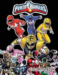 105 power rangers pictures to print and color. Power Rangers Coloring Book 40 Coloring Pages By Liwer John Amazon Ae
