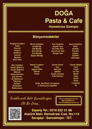 Doga Pasta Cafe Brosur Pasta