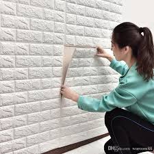 3d الجدار ملصق الذاتي لاصق ورق الحائط diy لبنة المعيشة roomtv الاطفال الصفتي bedroomwarm الرئيسية للماء ديكور الجدار ملصق 70 77cm 2021 من wr fashion household items 26 27ر س موبايل dhgate