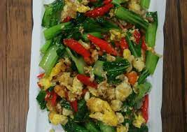 Resep tumis tauge tomat telur asin pakcoy pr recookmasakanberawalant oleh giacinta permana resep resep tumis resep masakan indonesia from id.pinterest.com. Resep Tumis Pakcoy Telur Nikmat Resep Dapur Mama
