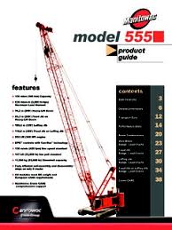 Manitowoc 555 Specifications Cranemarket