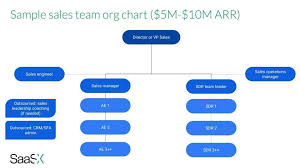 A Saas Startup Sales Team Org Chart Example Saasx