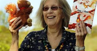 Peg joins author Wendy's red tales