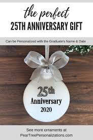 It is also known as a silver anniversary and if tradition is followed, giving a if they enjoy eating and experimenting with their taste buds, perhaps passes to a food festival would be a delicious proposition! 25th Wedding Anniversary Gift 25th Anniversary Ornament 25th Etsy 25 Wedding Anniversary Gifts 25th Anniversary Gifts Anniversary Gifts