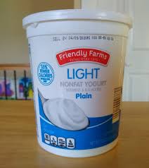 Friendly Farms Light Nonfat Plain Yogurt Aldi Reviewer Plain Yogurt Yogurt Nutrition Yogurt